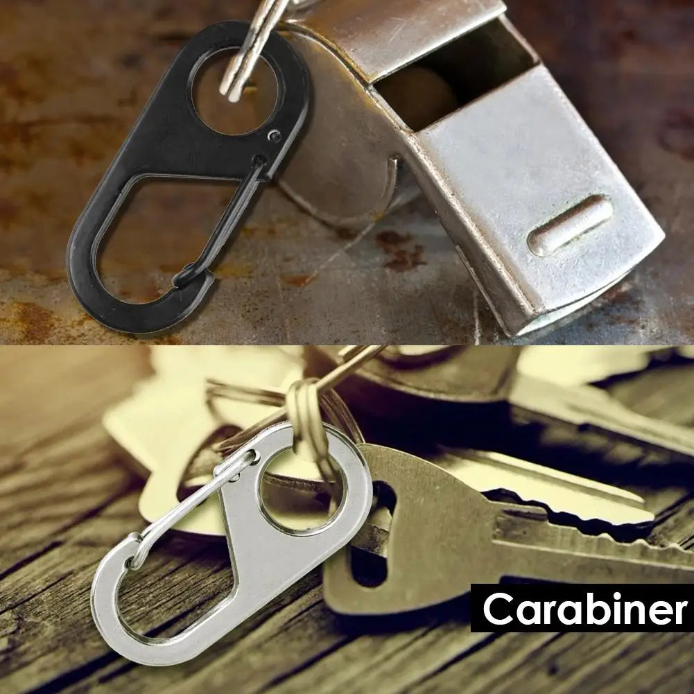 Figure 8 Shape Carabiner Key Chain